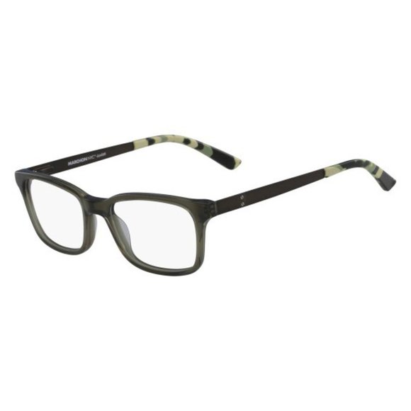 NEW MARCHON JR M-CARTER 301 Crystal Olive Eyeglasses 50mm with Case